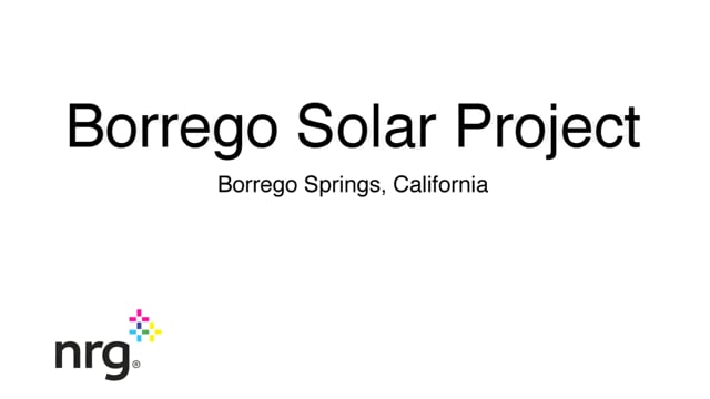 Borrego Springs, California - Solar Field