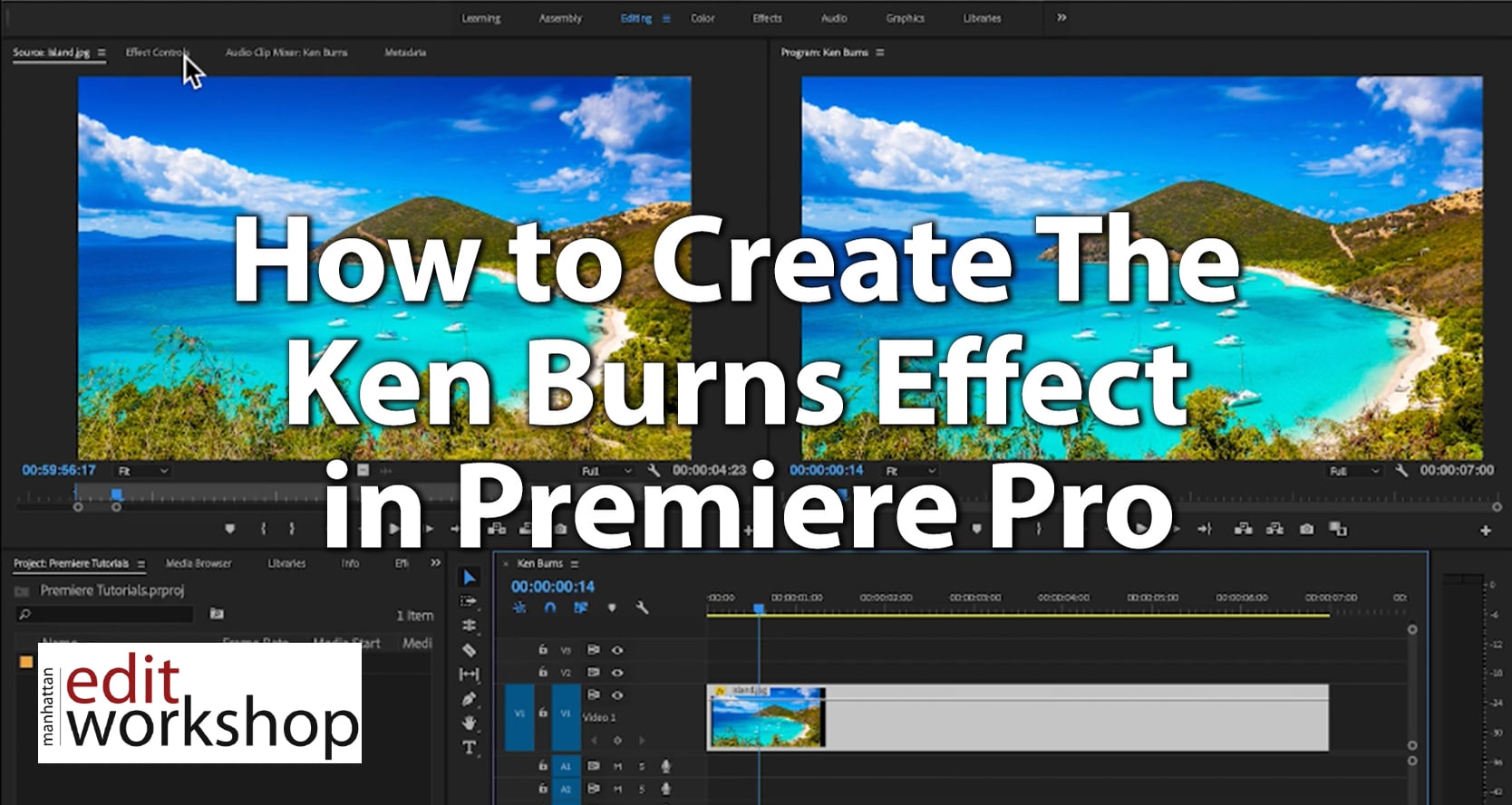 How to Create The Ken Burns Effect in Premiere Pro on Vimeo