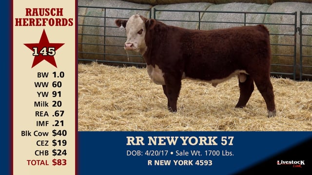 Lot #145 - RR NEW YORK 57