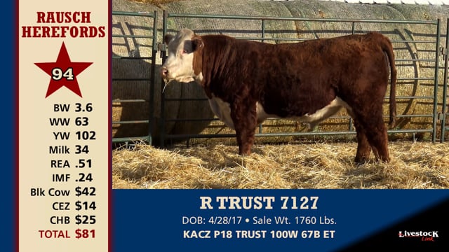 Lot #94 - R TRUST 7127