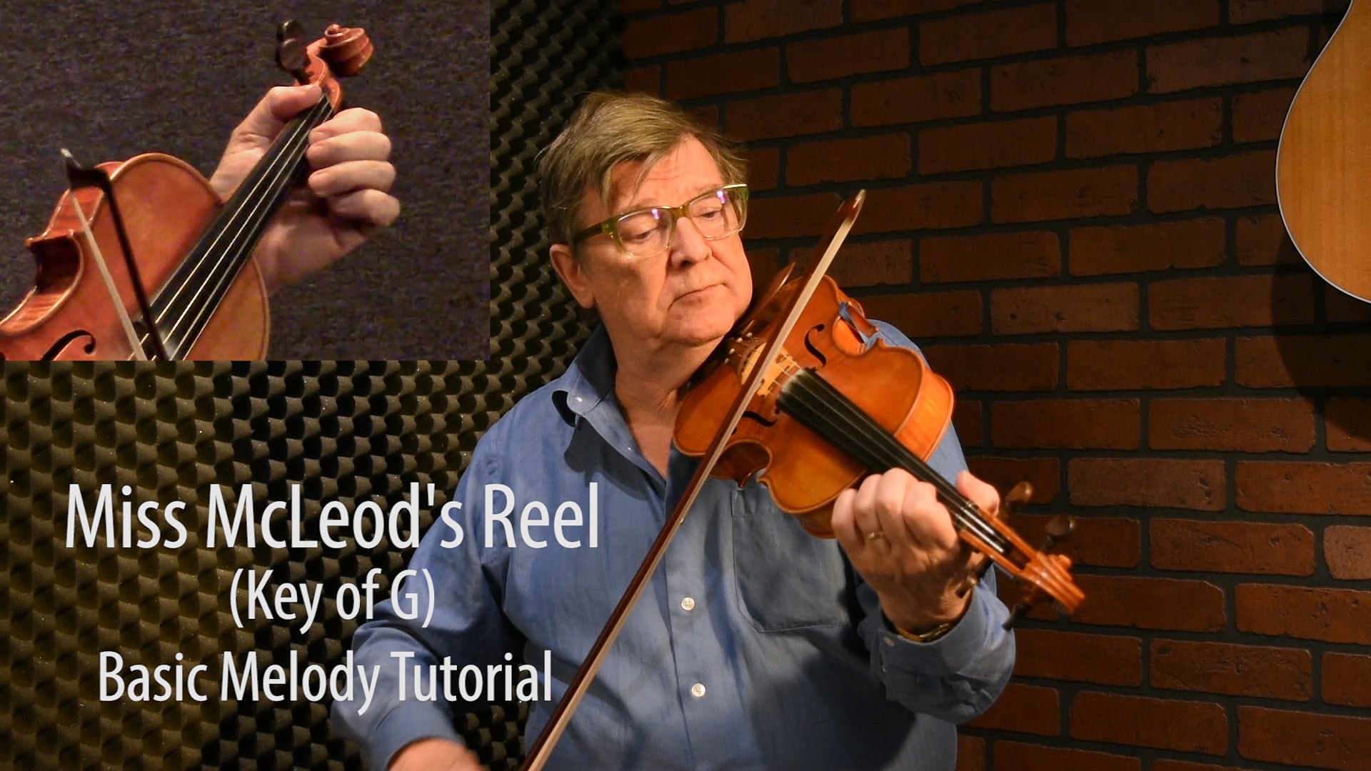 Miss McLeod's (reel) - Trad Irish Fiddle Lesson by Kevin Burke