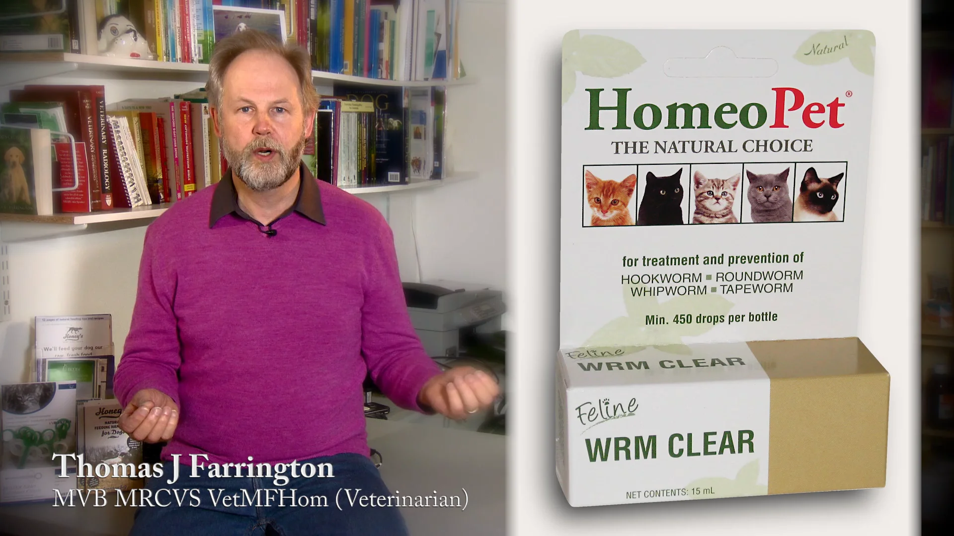 Homeopet feline wrm clear hotsell drops review