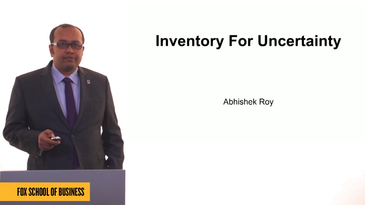 Inventory For Uncertainty