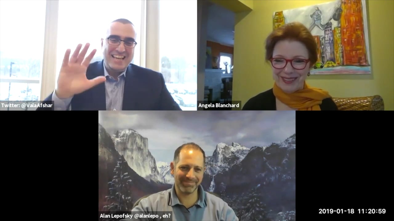 DisrupTV Episode 134, Featuring Angela Blanchard, Tim Springer, Dion  Hinchcliffe