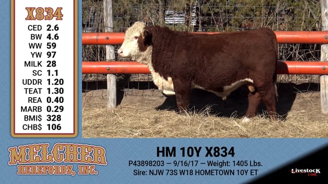 Lot #834 - HM 10Y X834