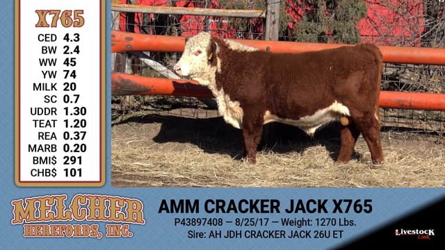 Lot #765 - AMM CRACKER JACK X765