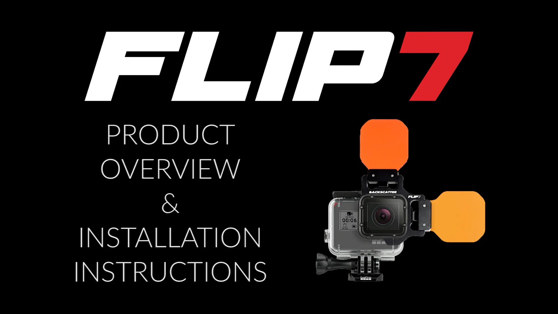 FLIP7 One Filter Kit with DIVE Filter for GoPro 3, 3+, 4, 5 FLIP7 One Filter Kit with DIVE Filter for GoPro 3, 3+, 4, 5