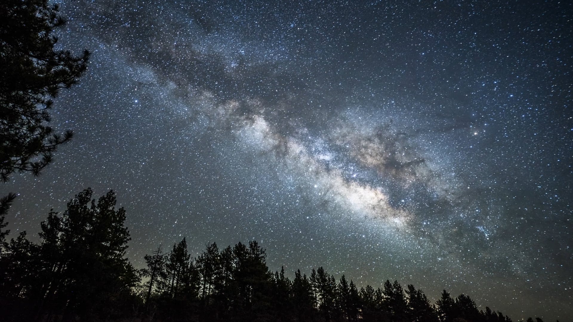 Milky Way over Laguna Meadows, California