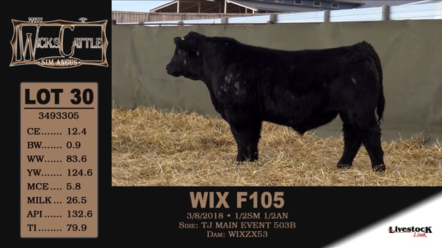 Lot #30 - WIX F105