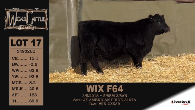 Lot #17 - WIX F64