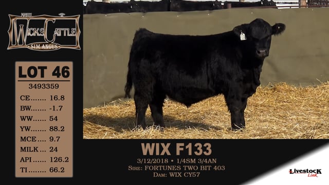 Lot #46 - WIX F133