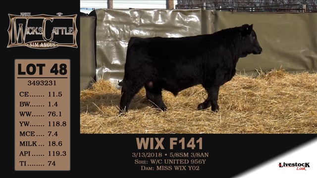 Lot #48 - WIX F141