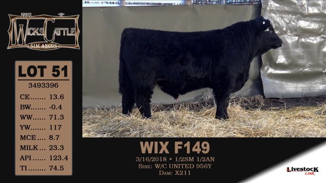 Lot #51 - WIX F149