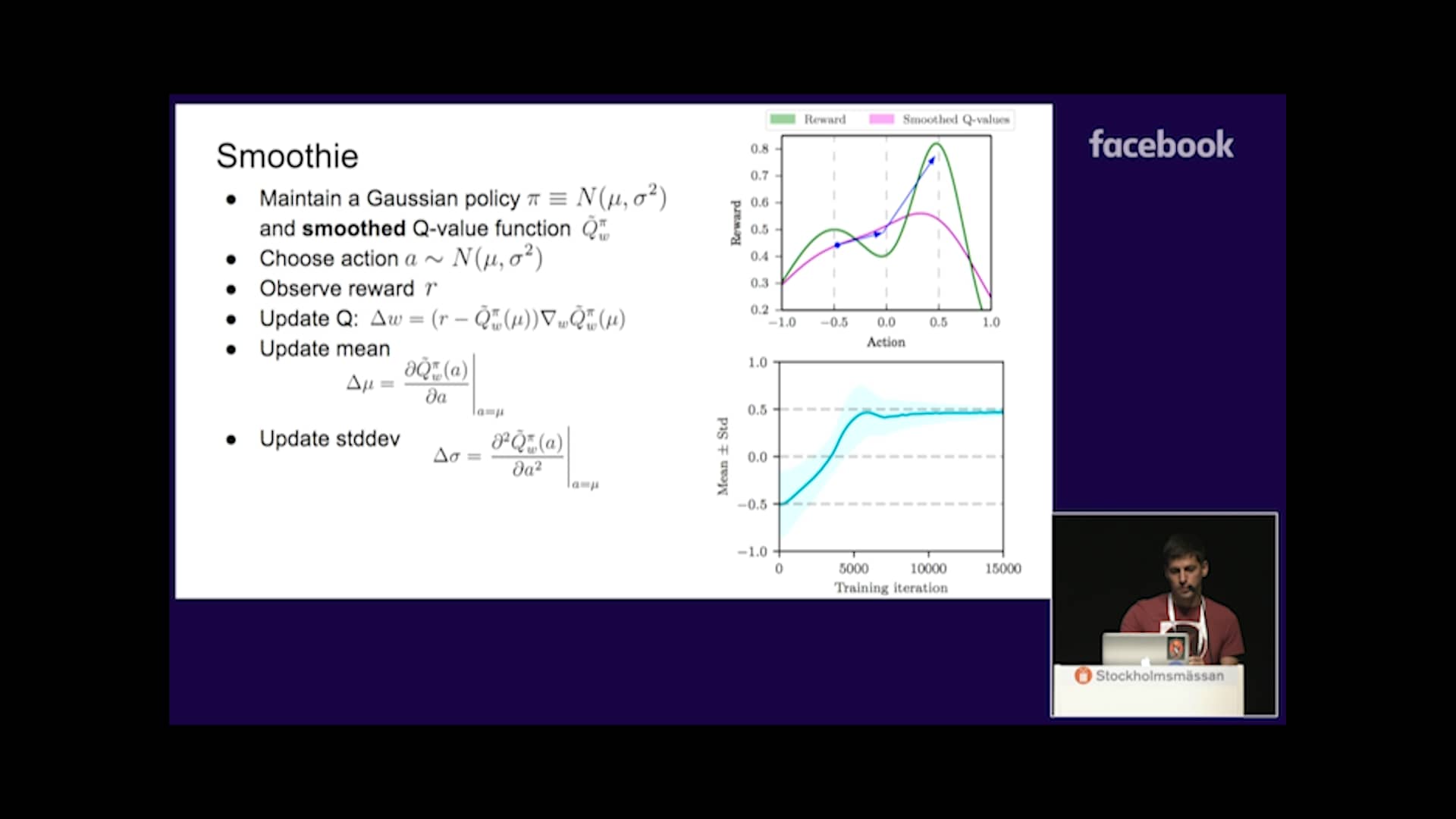 Smoothed Action Value Functions for Learning Gaussian Policies on Vimeo