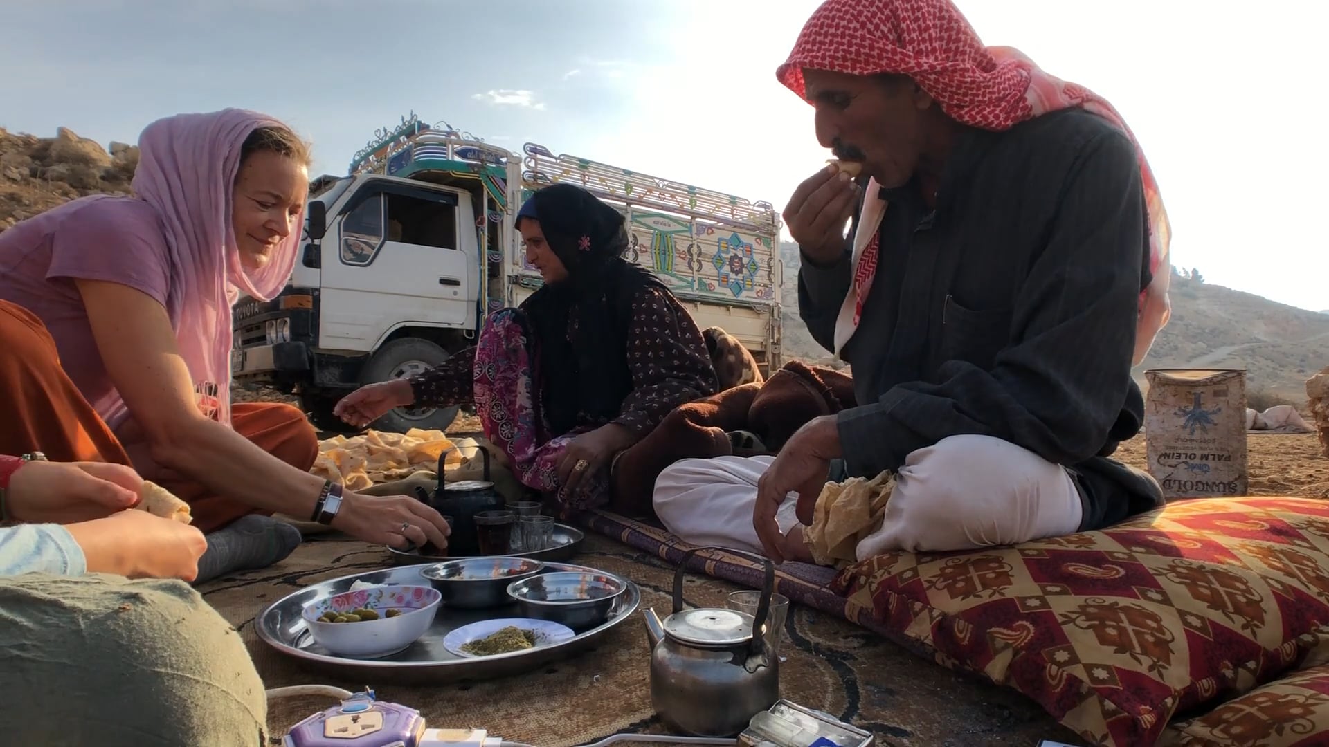 Jordan 2018 - bedouin breakfast