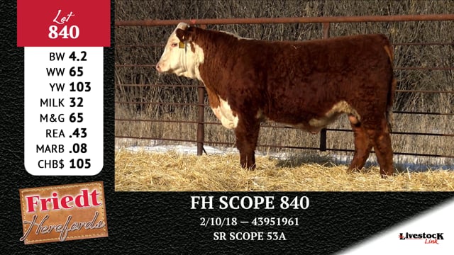 Lot #840 - FH SCOPE 840
