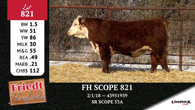 Lot #821 - FH SCOPE 821