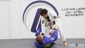 Lasso and Spider Guard Pass to Side Control Variation