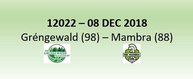 N2H 12022 Grengewald (98) - Mamer (88) 08/12/2018