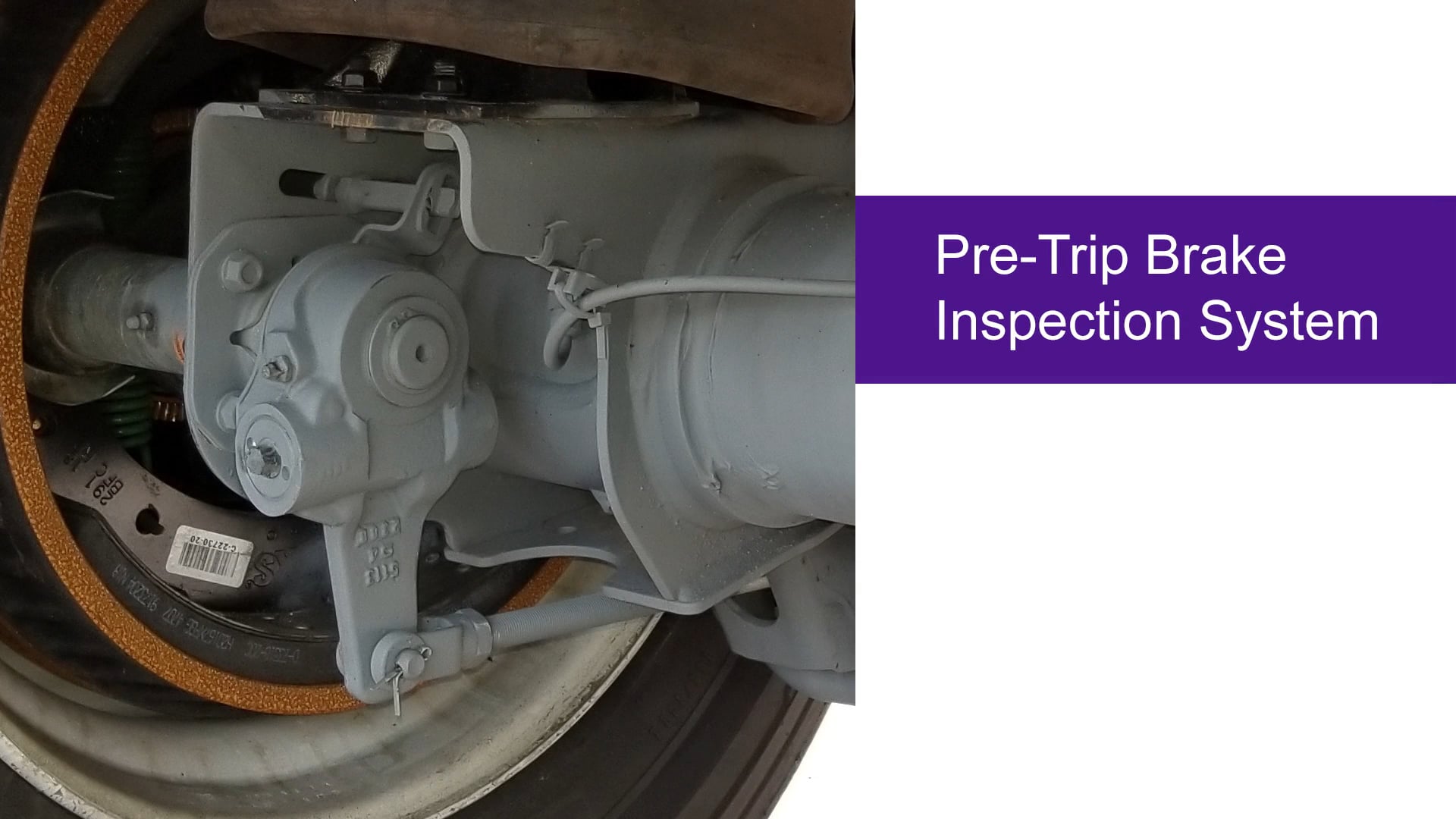 PreTrip Brake Inspection System on Vimeo
