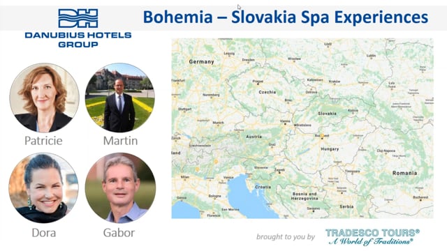 Tradesco Tours presents Bohemia - Slovakia Spa Experiences