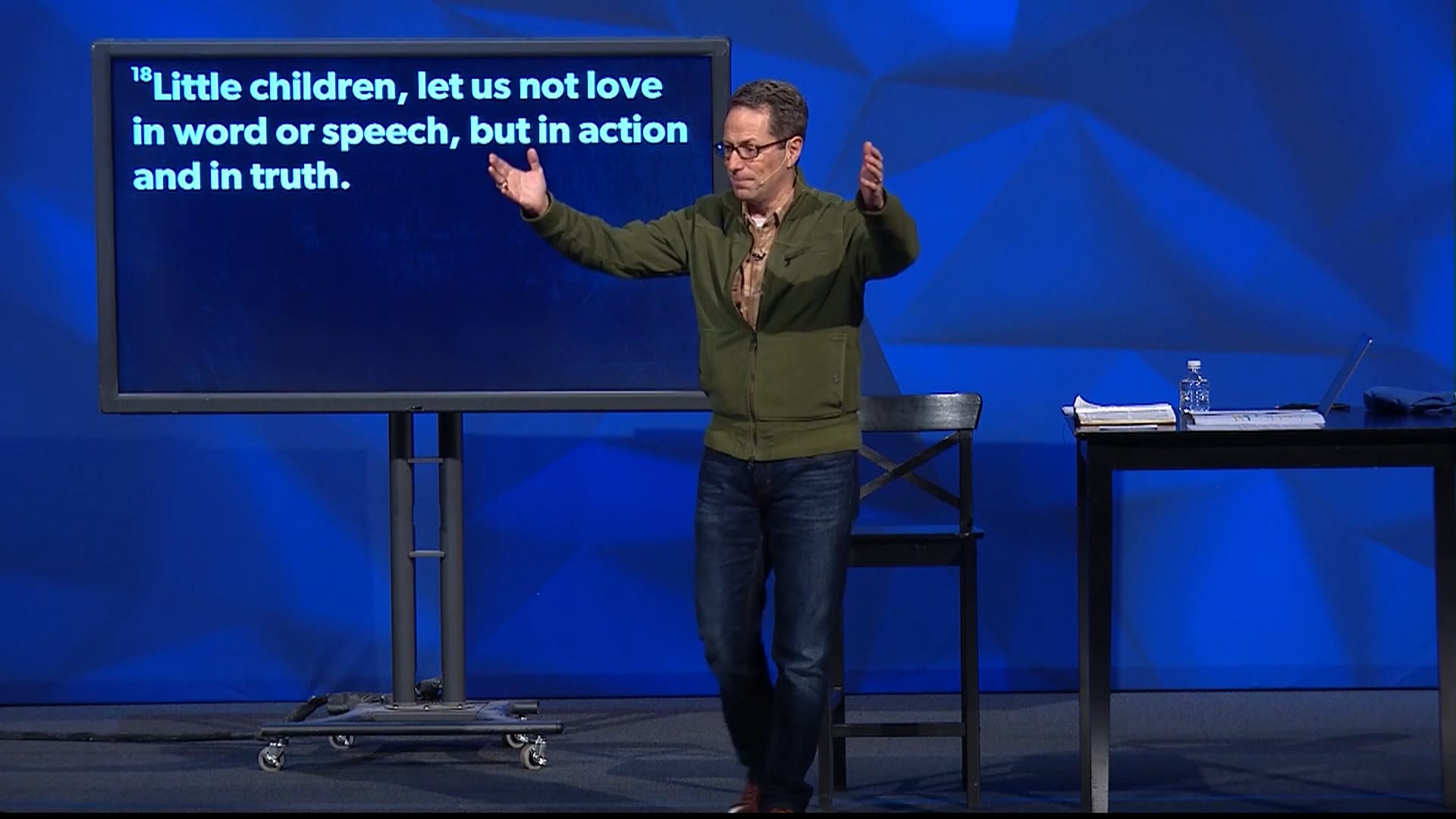 HFBC Message: Action Makes it Authentic (1 John 3:16-20)