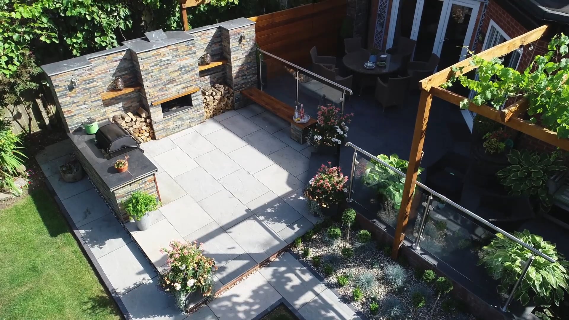 Pavestone - Pavestone Rio Brazilian Slate Paving on Vimeo