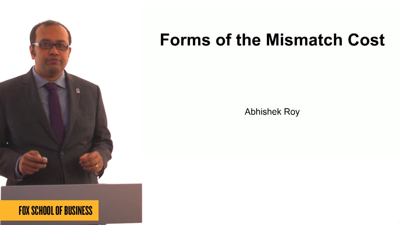 Login to view Forms of the Mismatch Cost