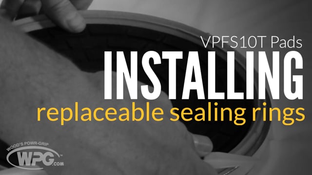 Installing Replaceable Sealing Rings