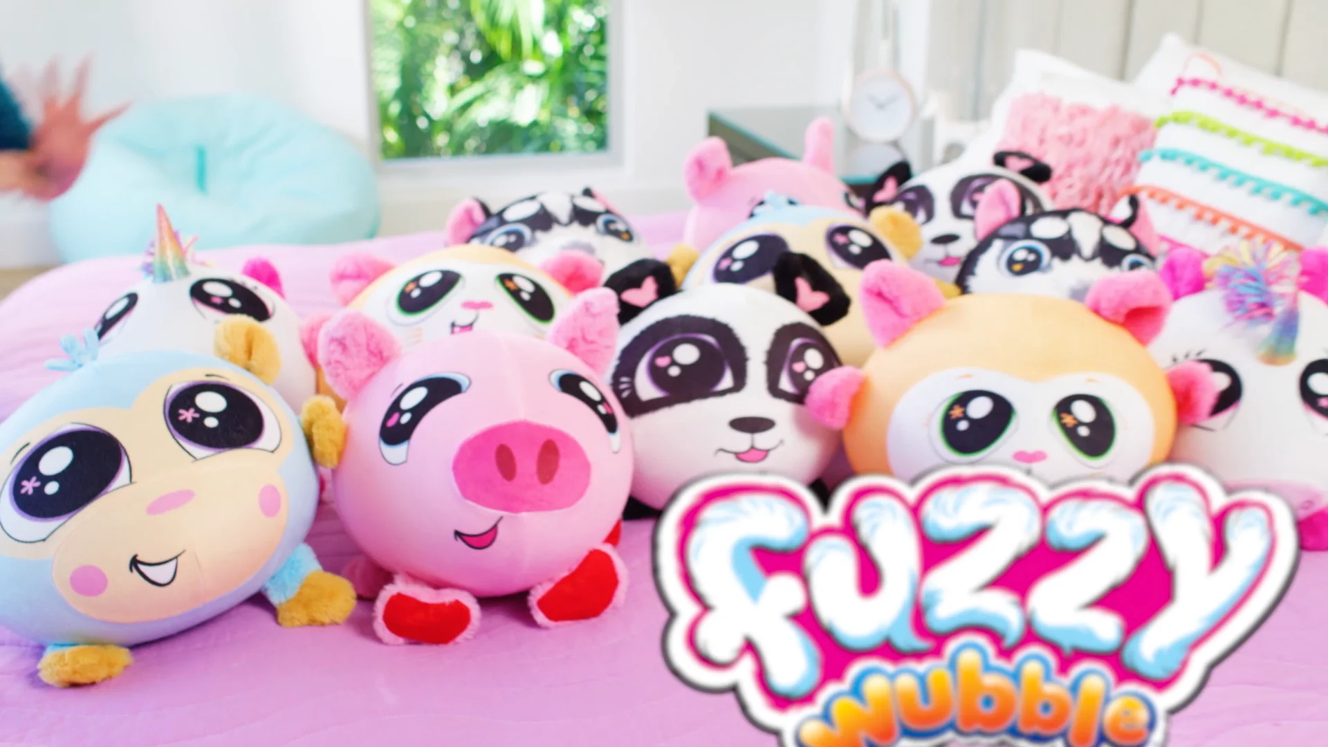 Fuzzy wubble hot sale pig