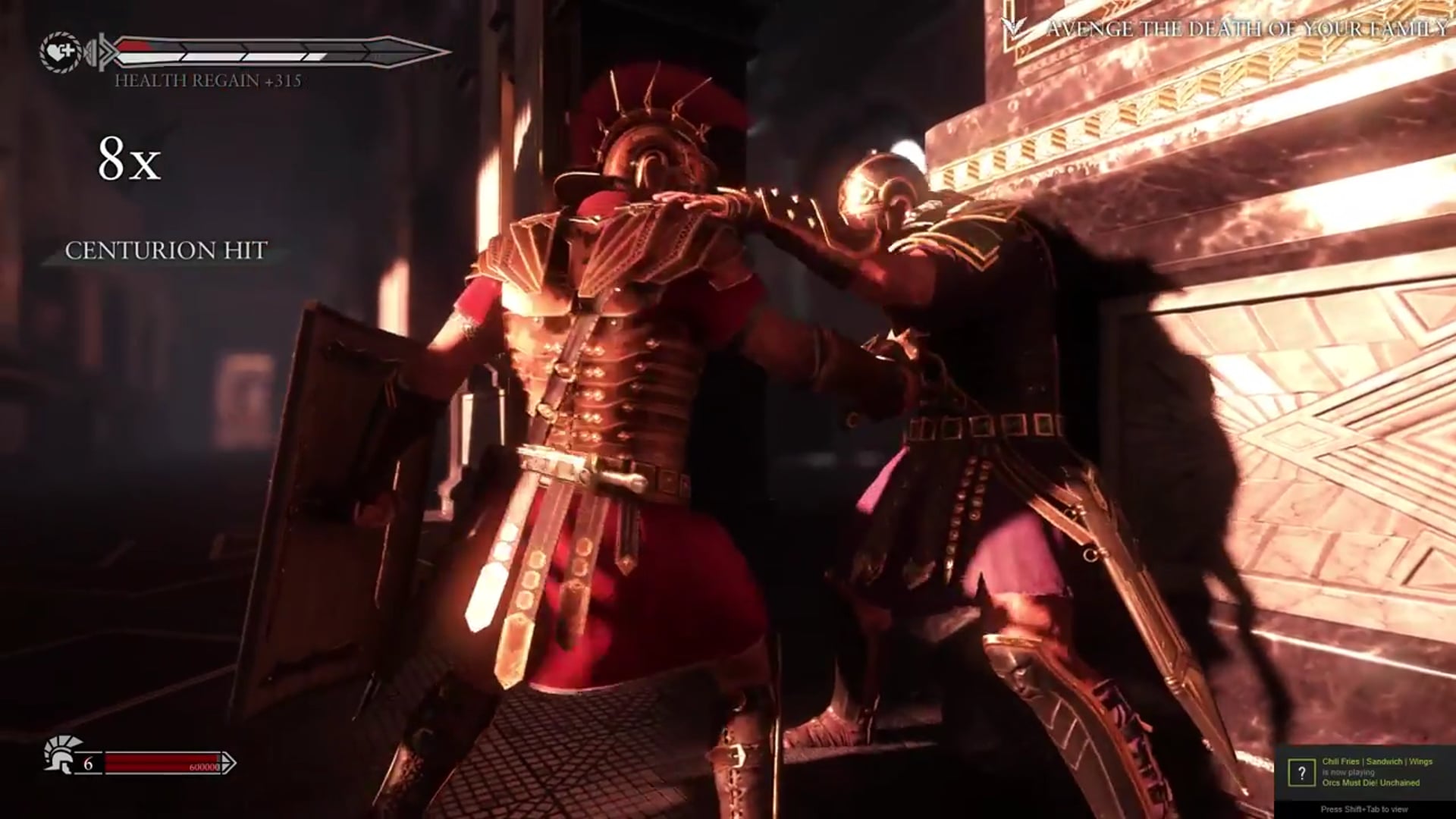 Ryse gameplay/cinematic