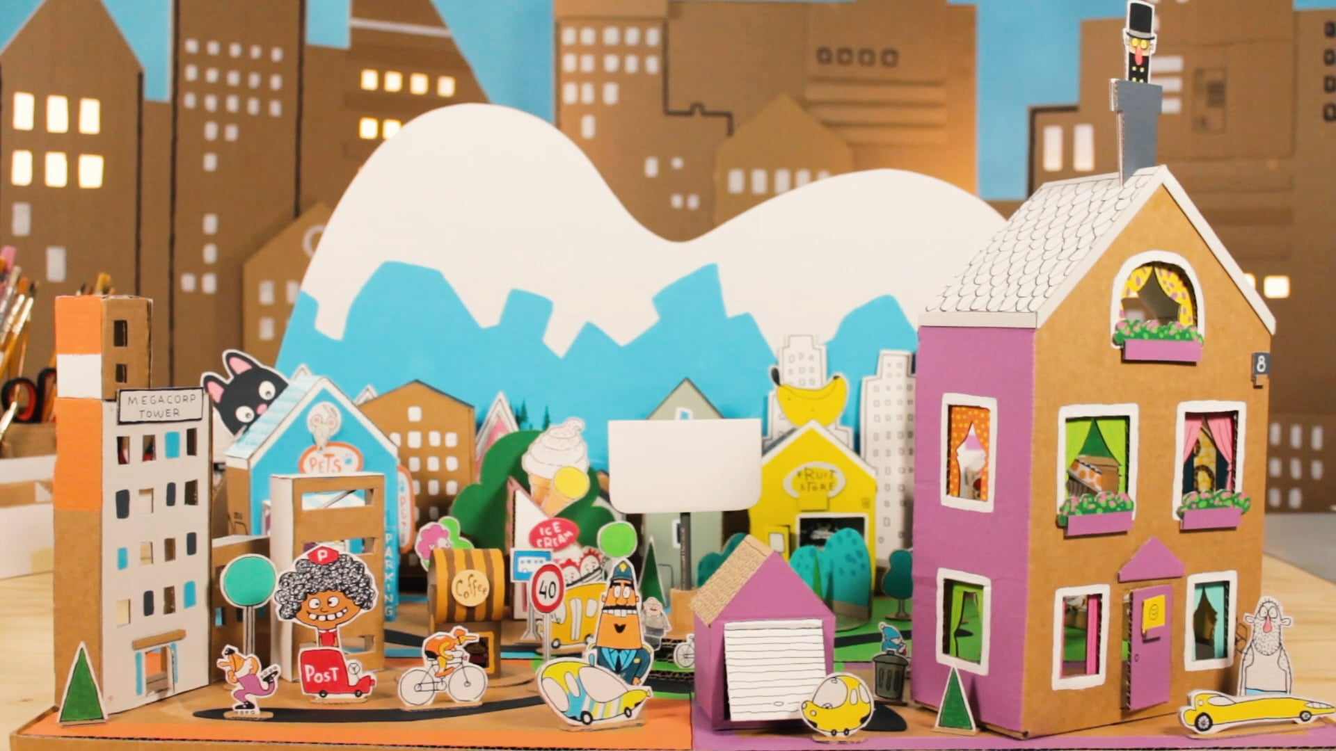 Watch Box City - Design and Build a Cardboard City! Online | Vimeo On ...