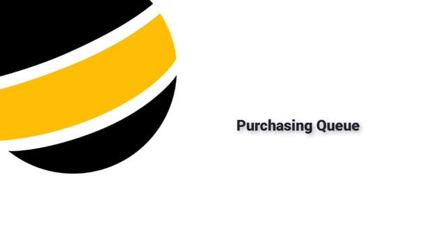 Purchasing Queue
