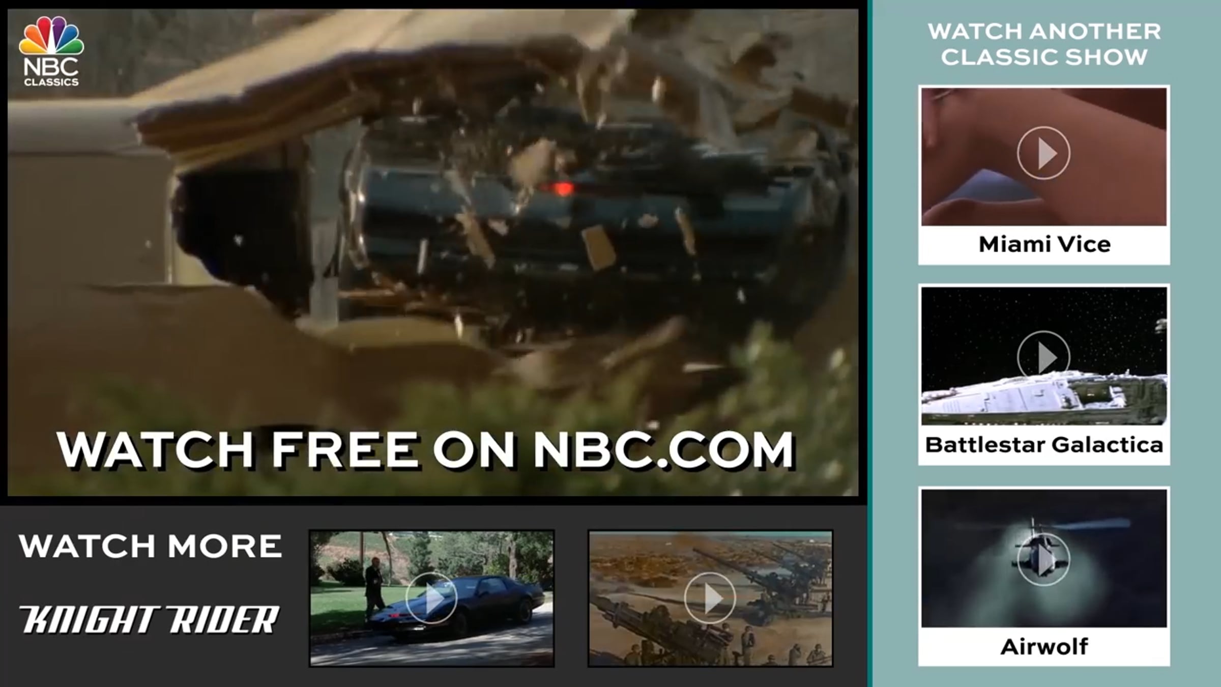 Knight Rider - Original Show Intro _ NBC Classics | Videos & Movies on ...