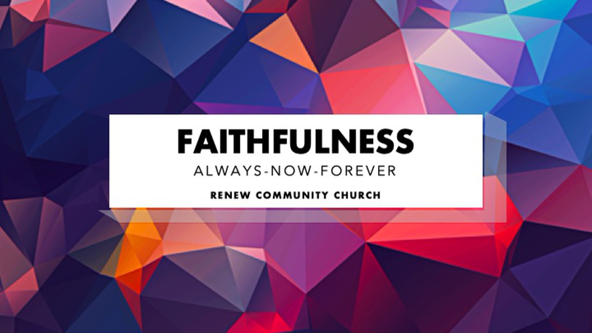 Faithfulness
