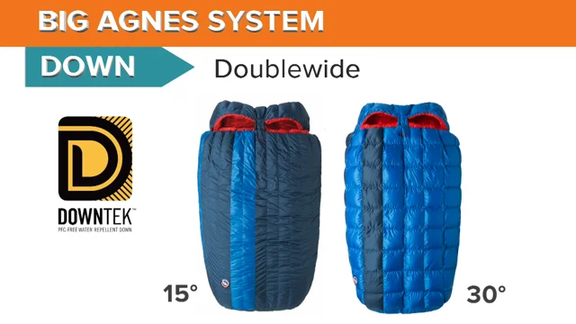 Doublewide Down System Bags Captioned