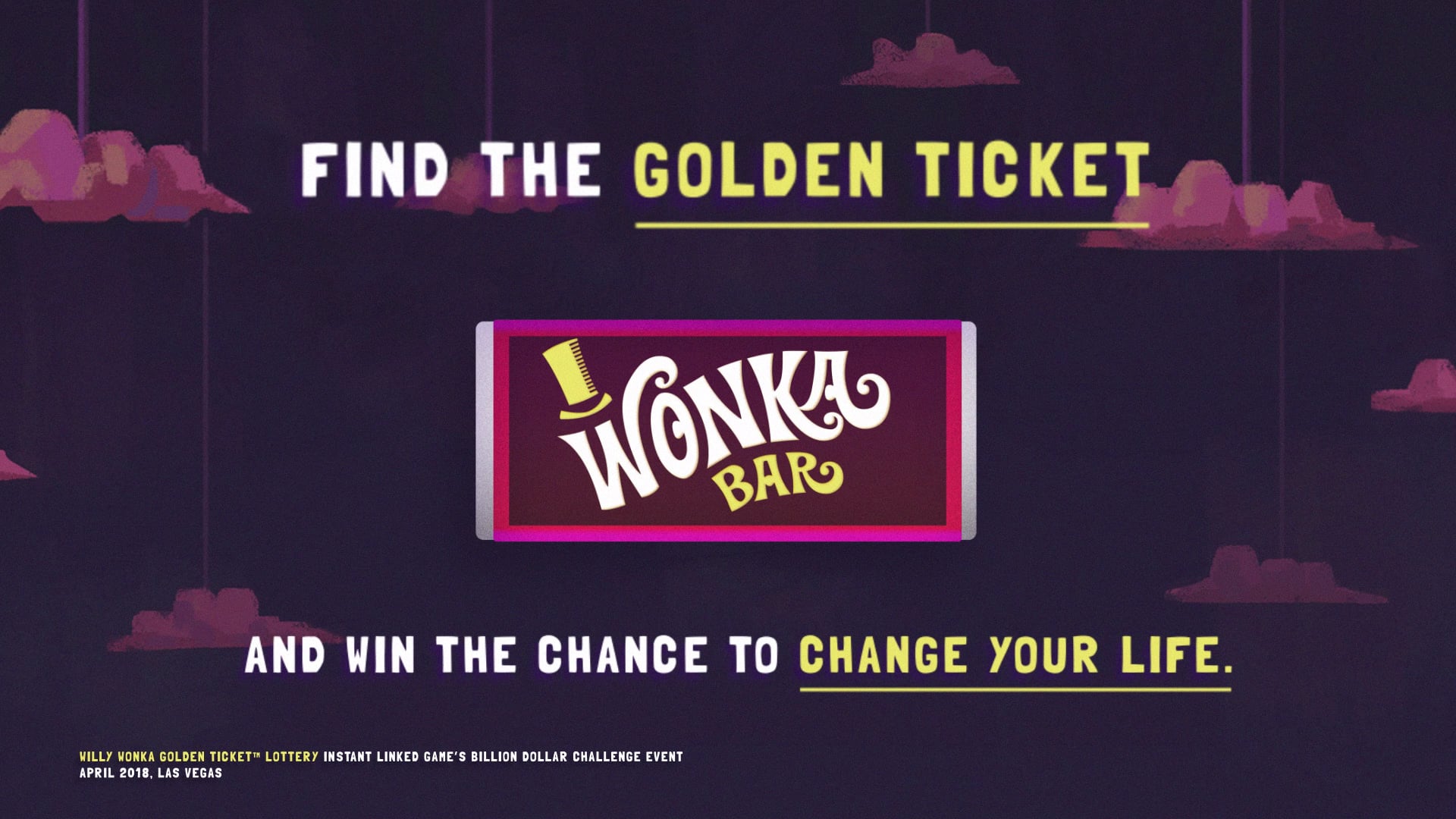 WILLY WONKA GOLDEN TICKET