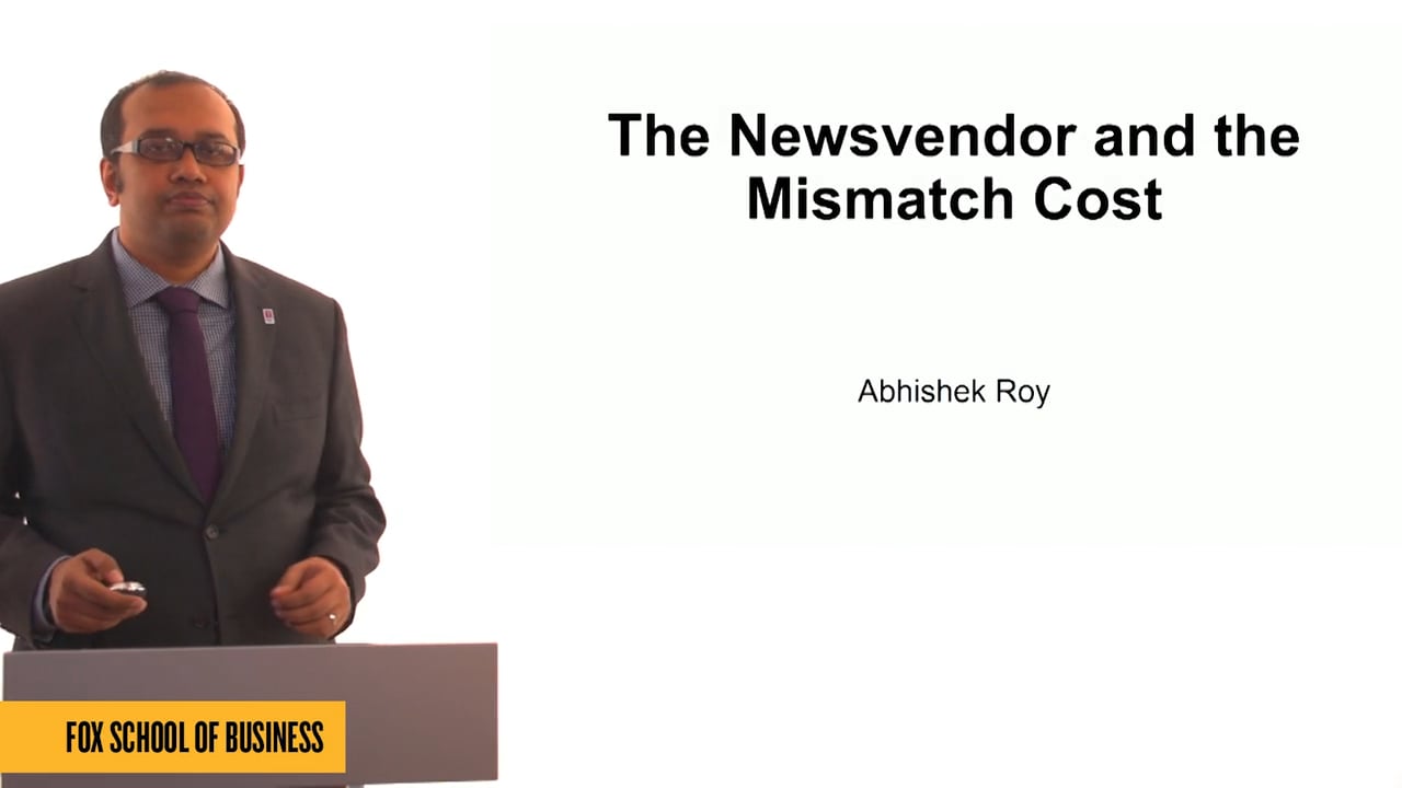 Login to view The Newsvendor and the Mismatch Cost