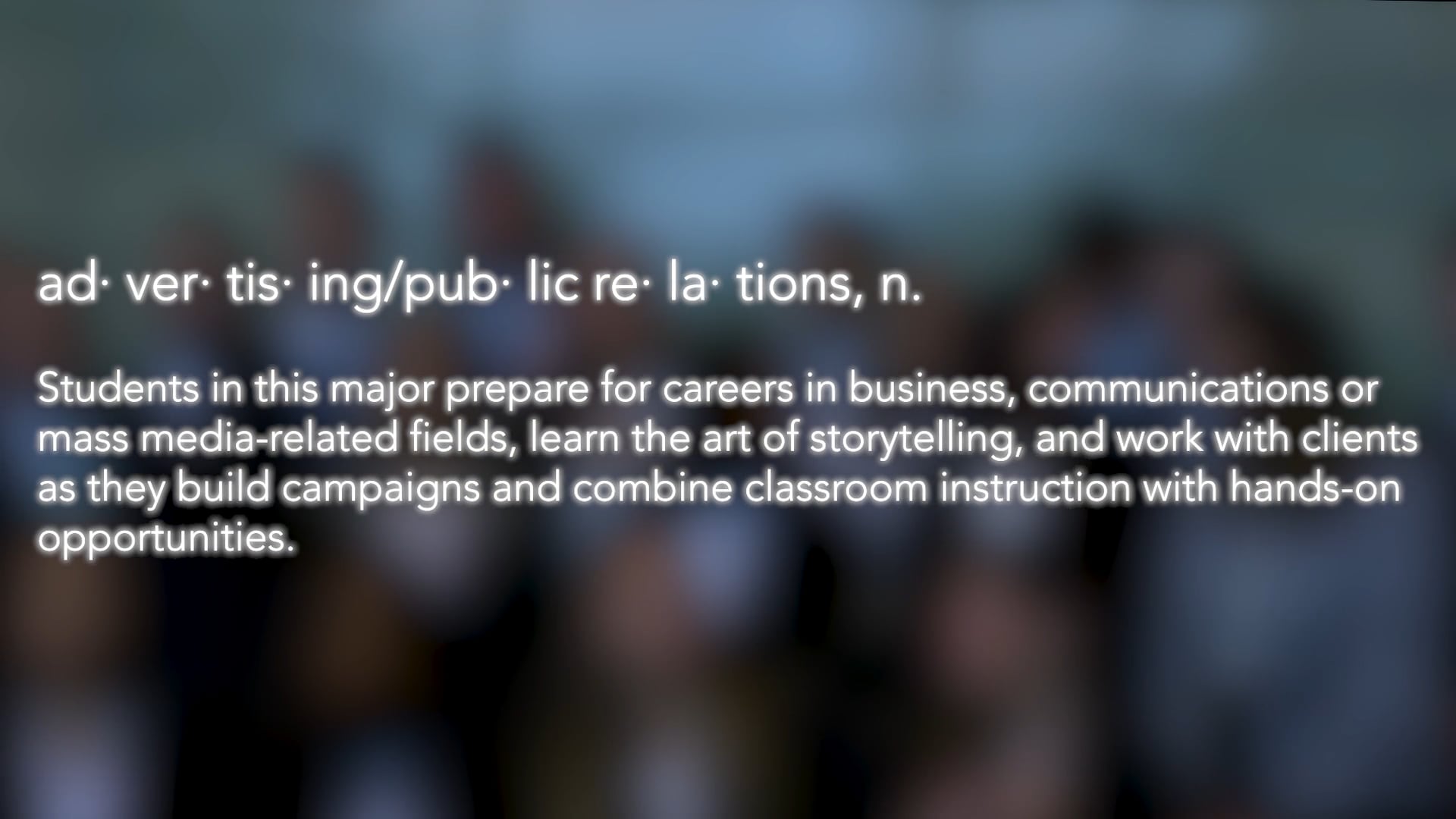 Bellisario College - Rachel