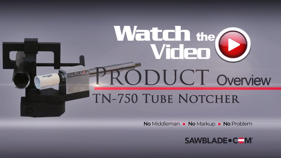 Product Video, Trajan, TN 750, Tubing Notcher