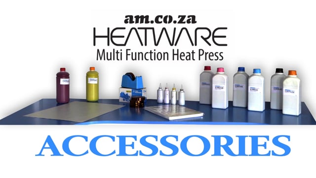 Heat Press Accessories, Thermal Tape, Non-Stick Teflon Paper, Sublimation Inks etc for Heat Press