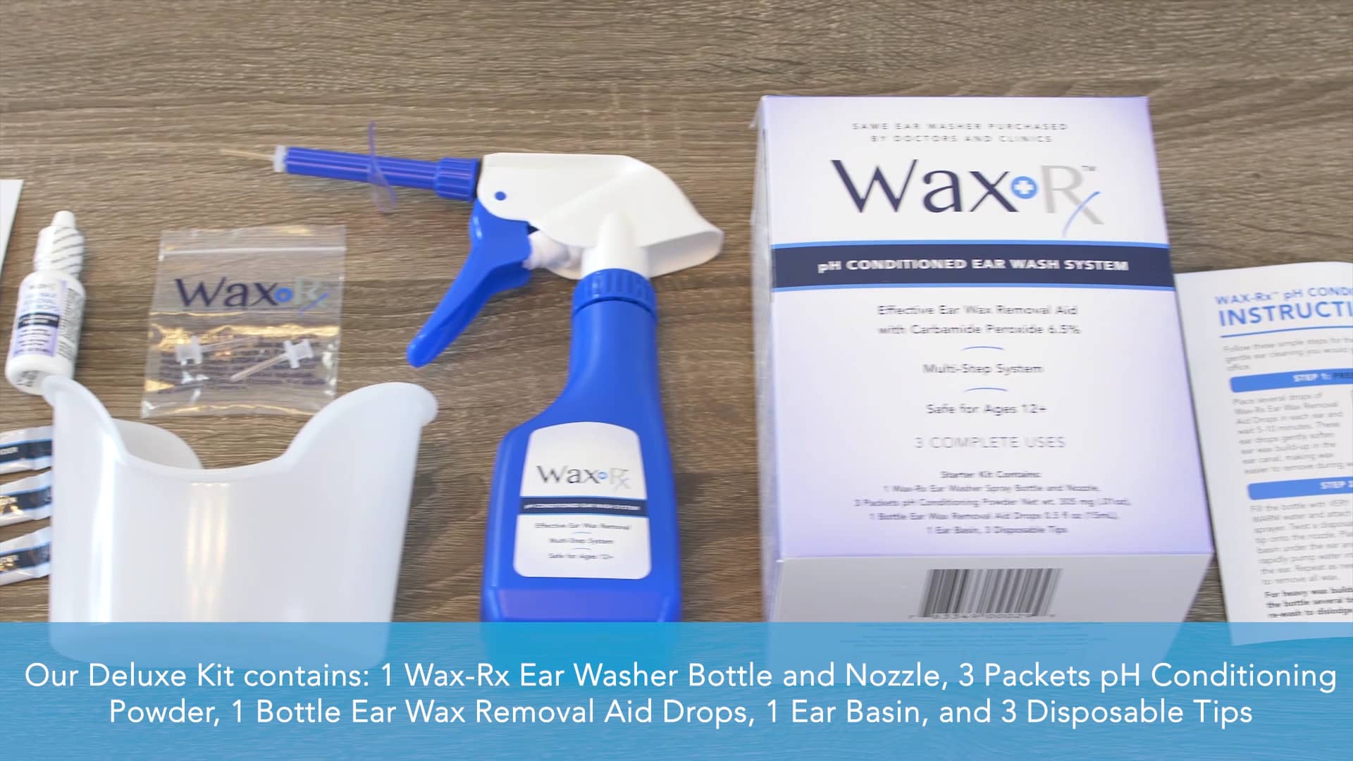 How to Use the WaxRx Ear Wash System on Vimeo