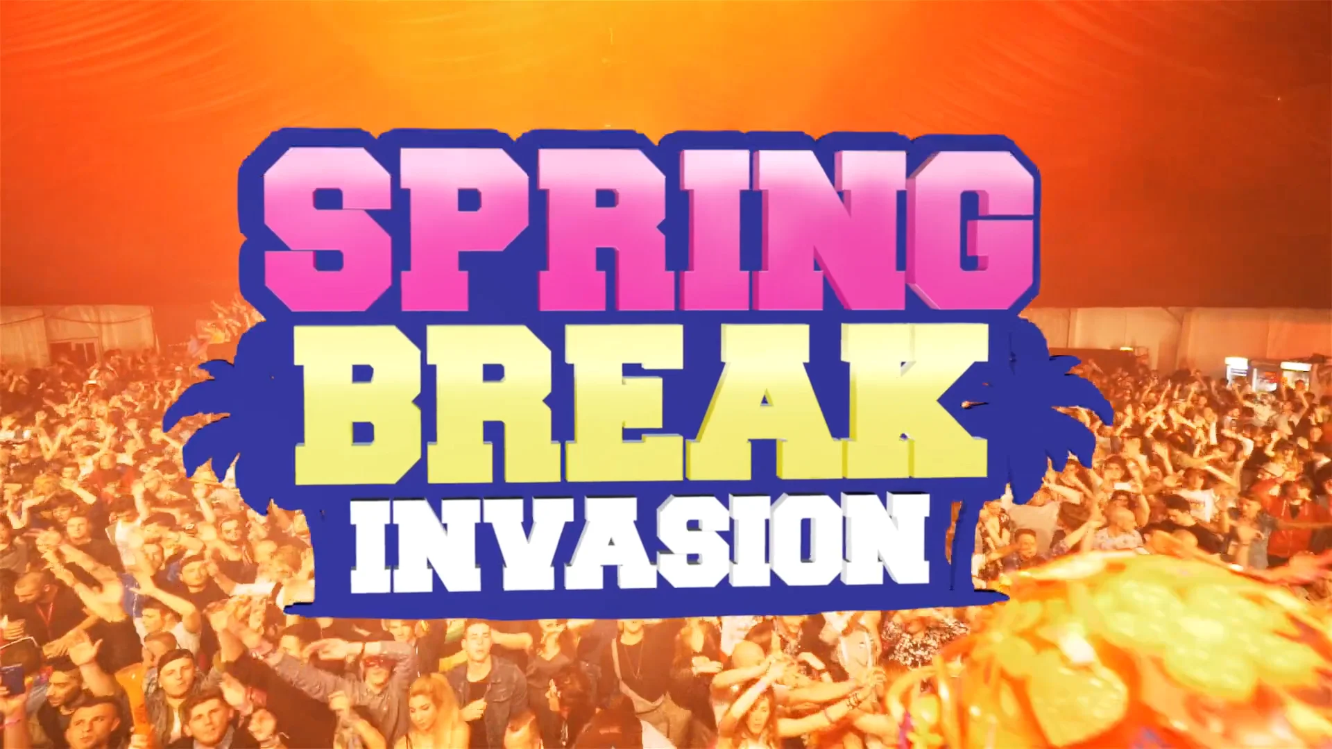 Spring Break invasion in 1 minuto! on Vimeo