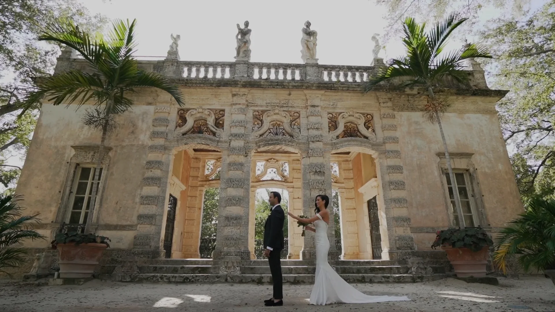 Vizcaya Museum Wedding First Look On Vimeo