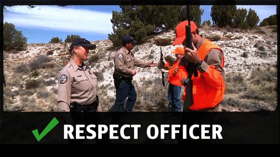 What to Do When Approached by a Conservation Officer video