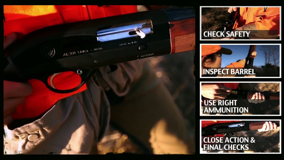 Loading and Unloading Firearms Checklist video