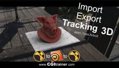 Importation d'un tracking 3D dans HOUDINI