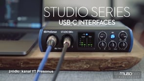 Interfejsy Presonusa kompatybilne z USB-C