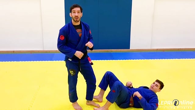 Toreada Pass to Side Control when Opponent Defends