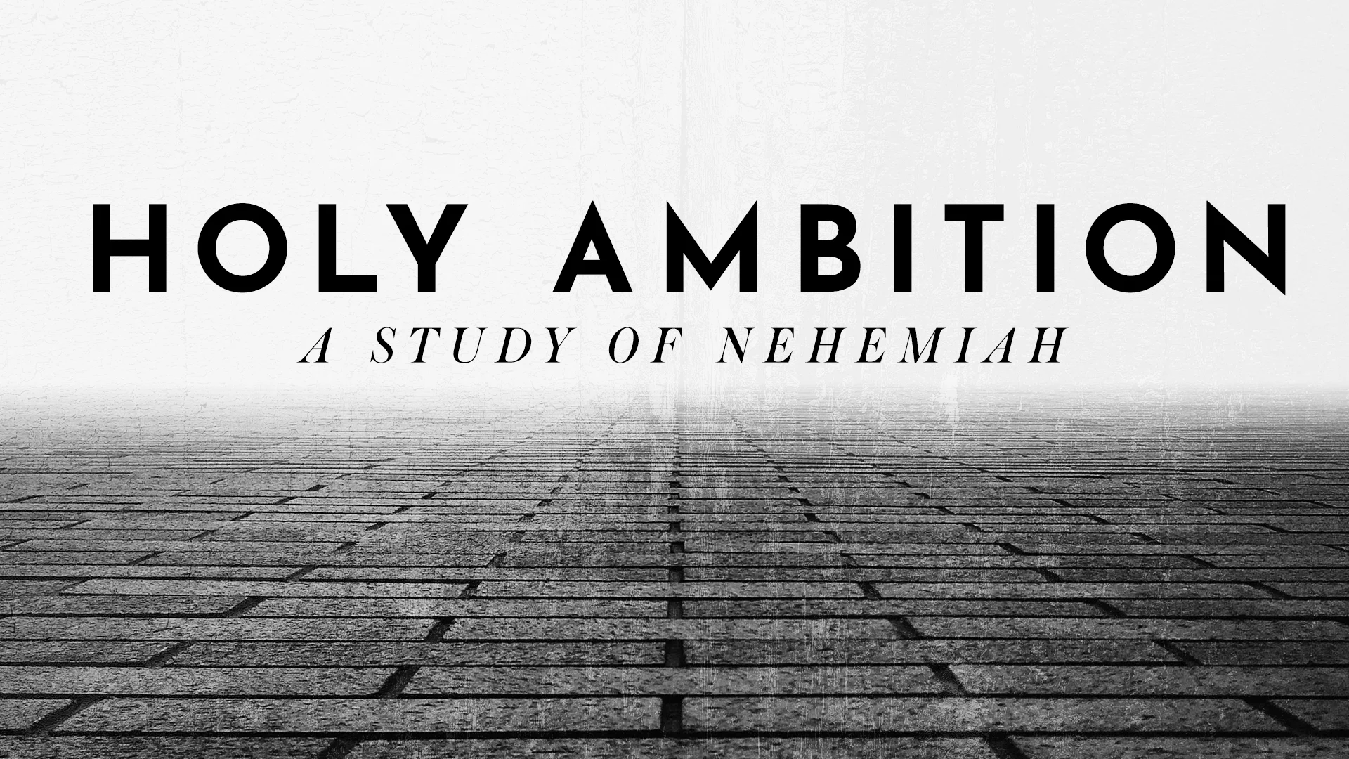 Holy Ambition Week 1 January 27 on Vimeo